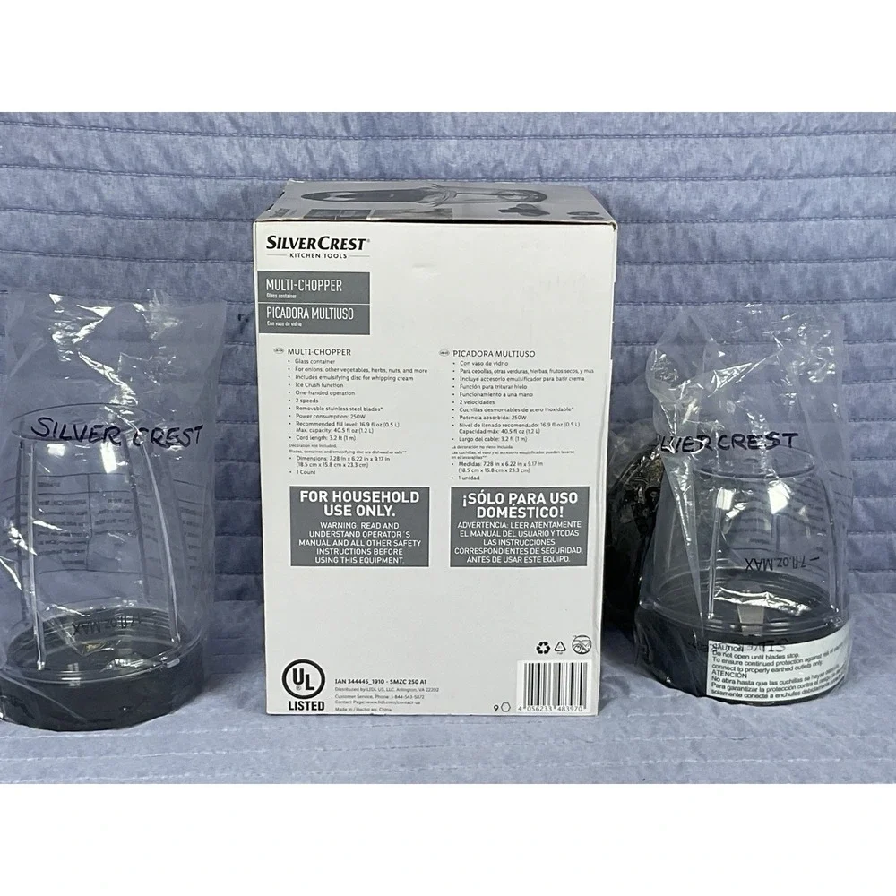 Silvercrest Multi-Purpose Chopper SMZC 250 A1 - New in Box